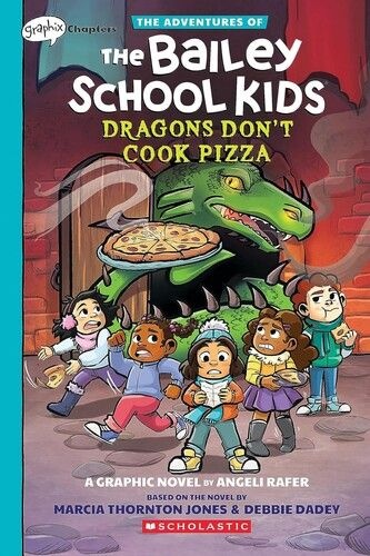 웬디북 영문 영어 유아 도서 The Adventures of the Bailey School Kids #4: Dragons Don't Cook Pizza A Graphix Chapters Paperback 미국판 1849482