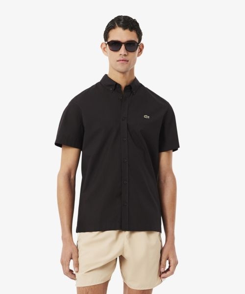 LACOSTE 라코스테 남성 라이트 포플린 반팔 셔츠 CH2312-56G 3LA 57Y238 76U238