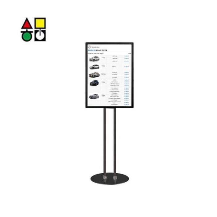 [패션플러스][주식회사 브이와이][JHQSYY6B_51CK]라이트패널 A1 흑색 SLP-05BK 표지판 메뉴 (29519935A)