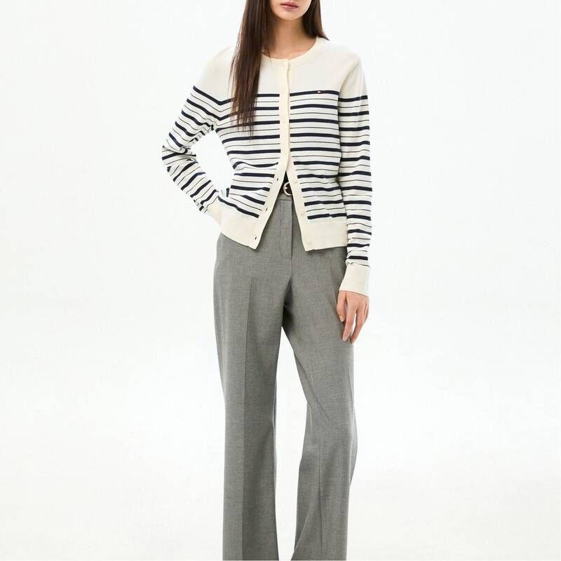 타미힐피거 여성 <매장정품> TOMMY HILFIGER 타미힐피거 클래식 시그니처 슬랙스 T22G0WPC501WL1_N58 1278903