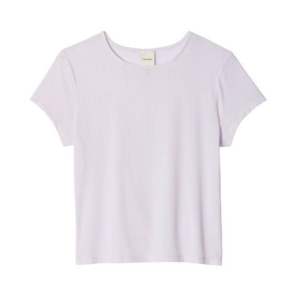 캘빈클라인 언더웨어 CALVIN KLEIN UNDERWEAR 26SS CK 여성 모달 립 반팔 티QS7618-2IK 130281