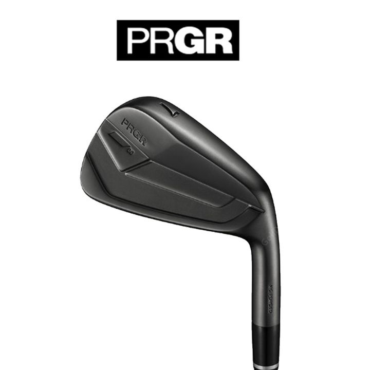 프로기어 한정판 정품 PRGR 프로기아 00 블랙 남성 6아이언세트 다이나믹골드