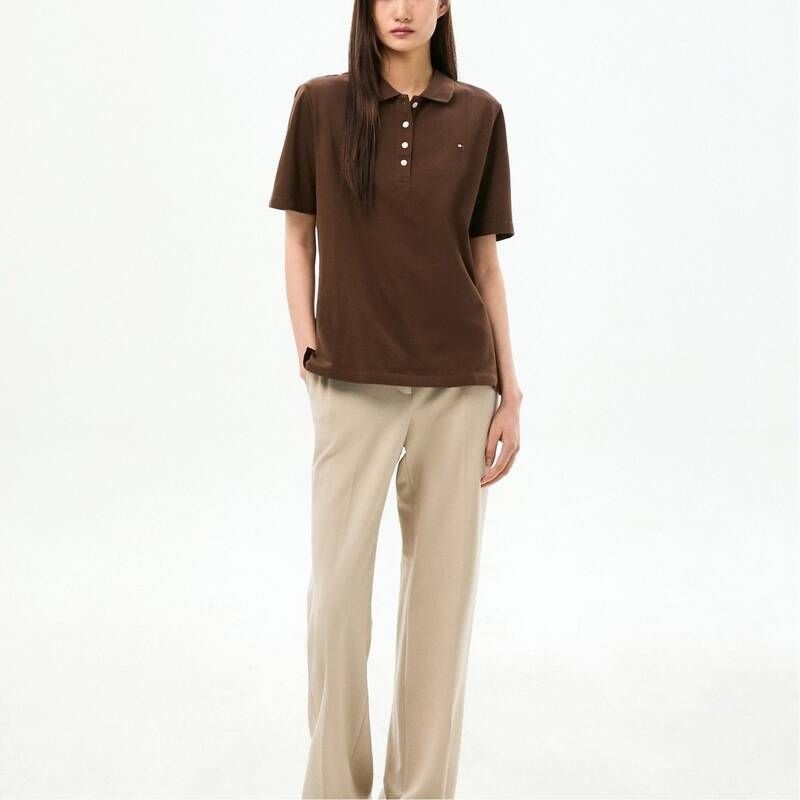 타미힐피거 여성 <매장정품> TOMMY HILFIGER 타미힐피거 클래식 시그니처 슬랙스 T22G0WPC501WL1_W20 1278848