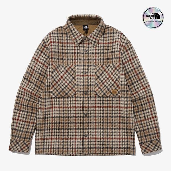 노스페이스 노스페이스 NJ3VP79B 남성 체크 셔켓 UYZ101