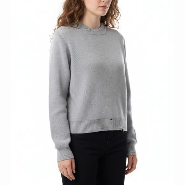 골든구스 25FW 코튼 블렌드 라운드넥 스웨터 (GWP00836 P000662 60255)