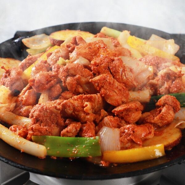 [춘천닭갈비] 국내산 닭으로 만든 순살  500 x 8팩