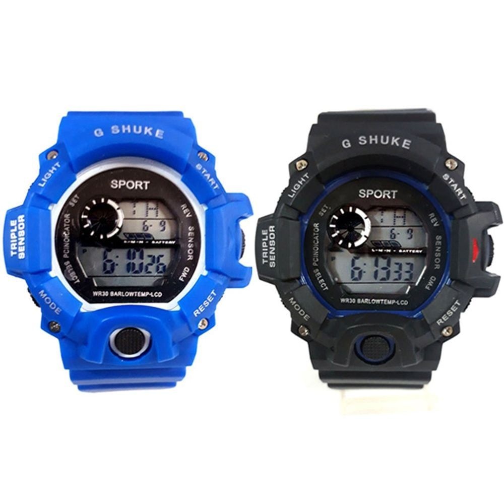 SH9030A 방수 전자시계 남자 남성시계 학생시계