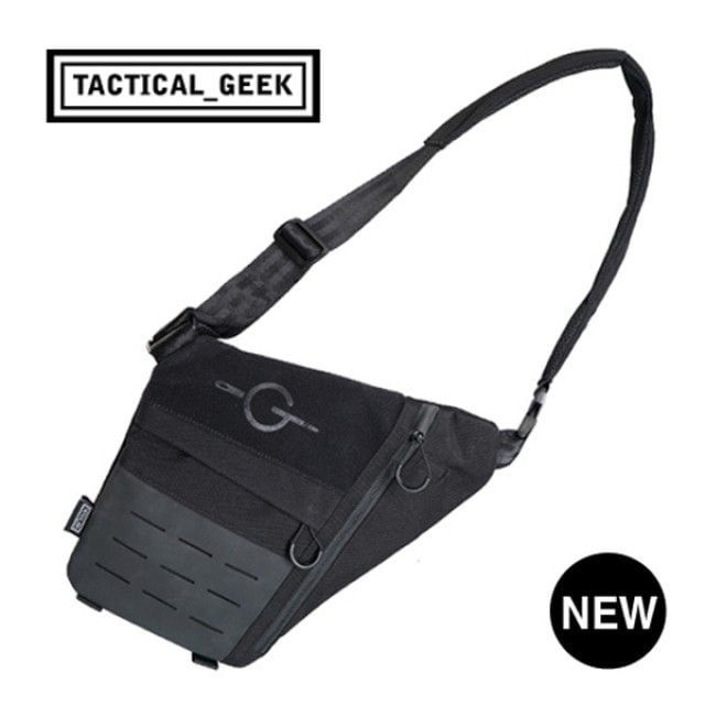 LETEO 텍티컬긱 케시 슬링백블랙