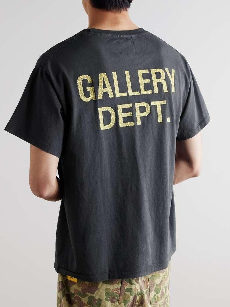 갤러리 디파트먼트 26 F/W 갤러리 댑 PAPARAZZI 크리스탈장식 글리터 프린트 코튼-저지 티셔츠 PT-10293VINTAGE BLACK B0081933694