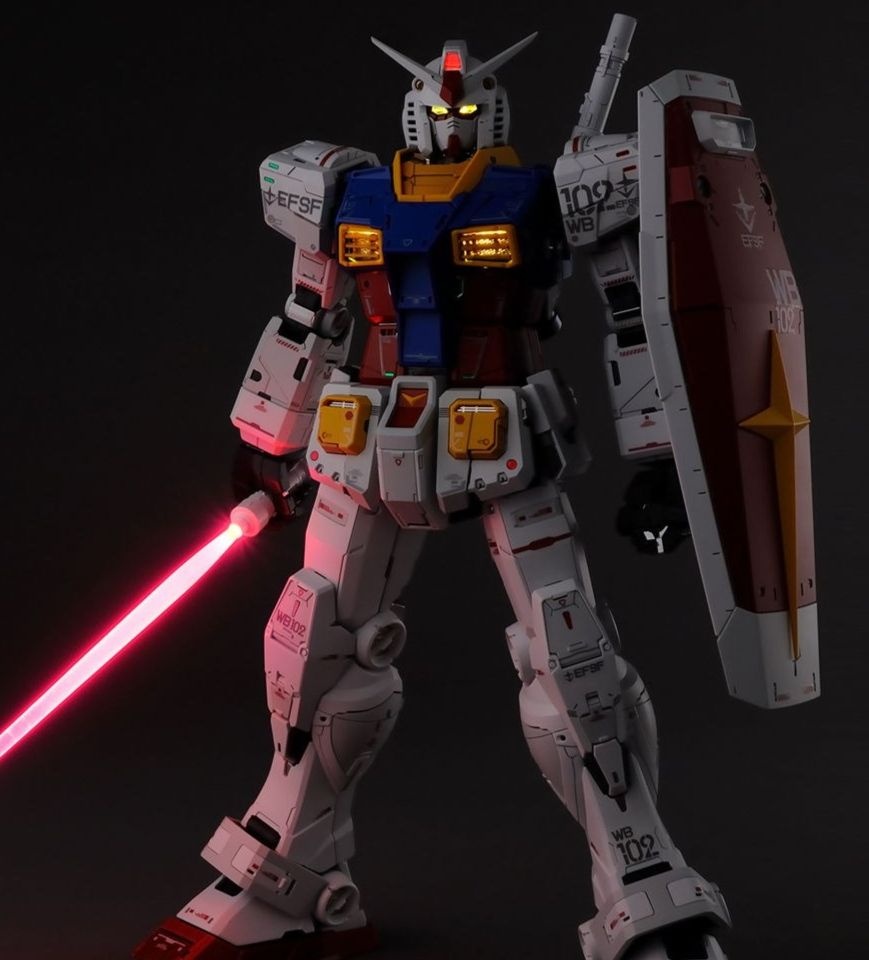 [해외] 반다이 PG 퍼스트 언리쉬드 건담 1/60 RX-78-2