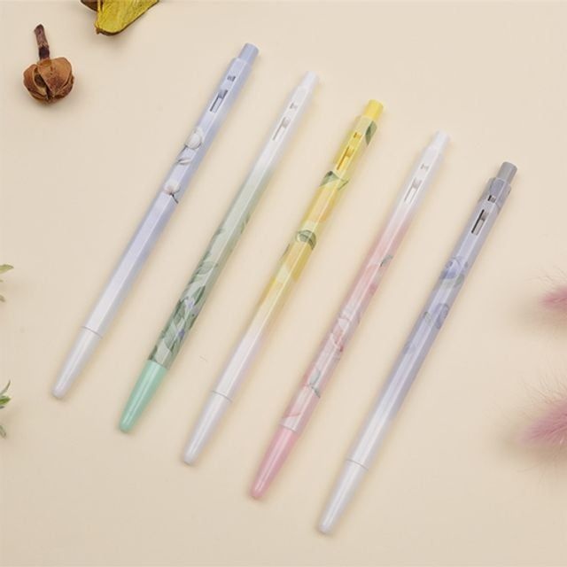 모나미 유성볼펜 153 5색 아로마