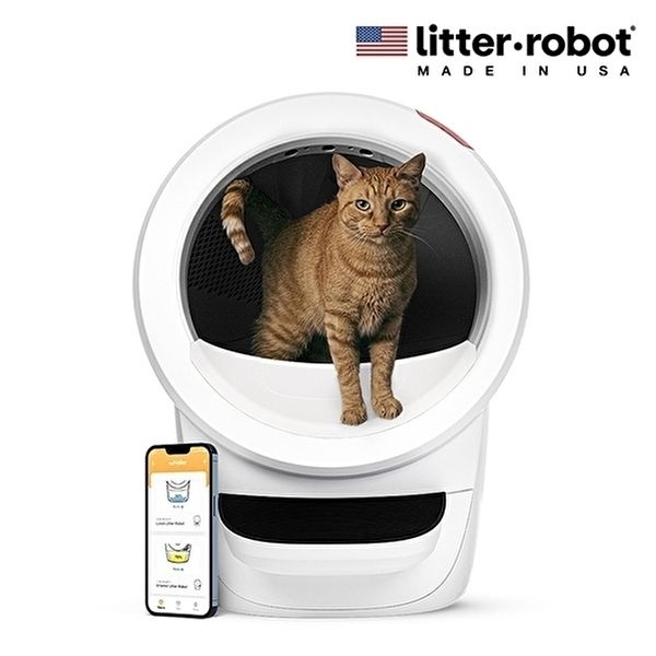 [리터로봇]리터로봇4 고양이 자동 화장실  (사은품: 6만원 상당의 라이너 50봉 1개 증정)