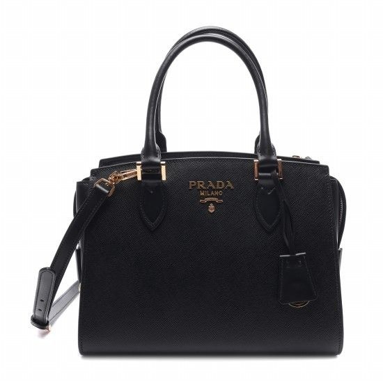 프라다(PRADA) 25FW 여성 사피아노 금장로고 토트숄더백 (1BA164 2EDV F0002 V YWO 25F)
