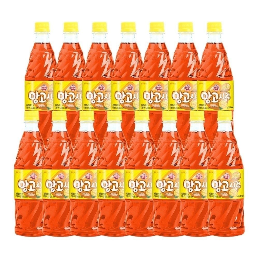 망고시럽 1KG 15개