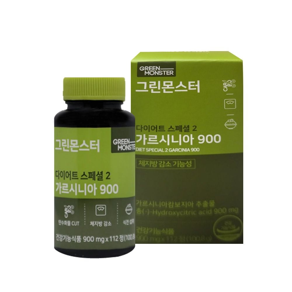그린몬스터 다이어트 스페셜2 가르시니아 900 900mg 112정 1통 GT