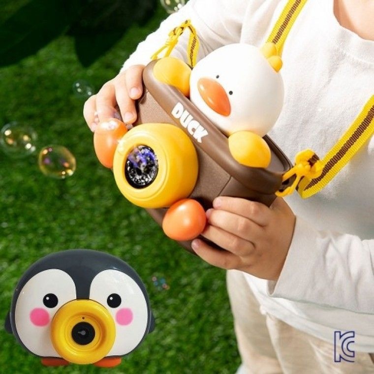 황용토이 카메라 비눗방울 멜로디 자동 버블건 KC인증 배터리3개 사은품포함 어린이집 어린이날 비누방울 장난감 회