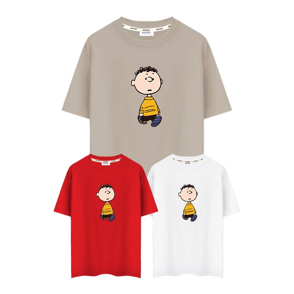 M-3XL 비침없는 기능성 쿨코튼 20수 반팔티 스윗보이
