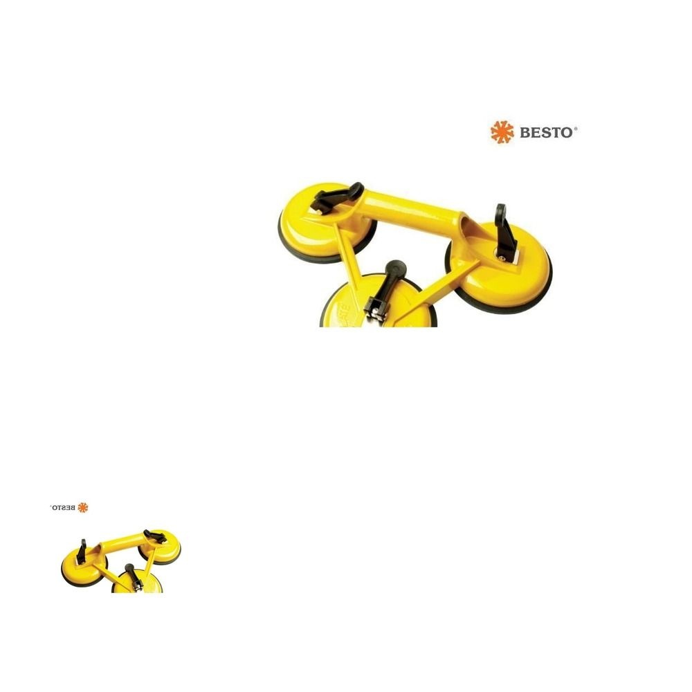 베스토 뮤 유리흡착기 3구 하역 리프트 운반공구 1EA 150kg-120mm B-SL03 458-1013