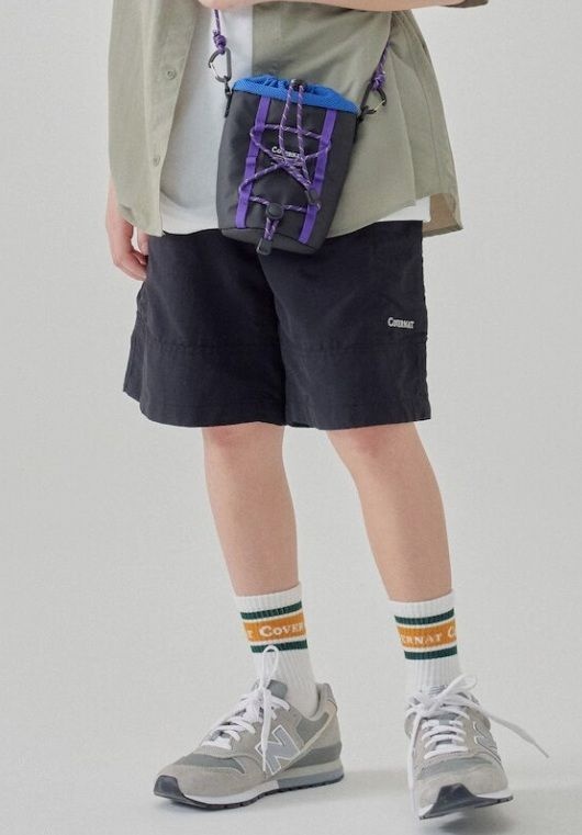 [롯데백화점] 커버낫 키즈 버클 화섬 카고 반바지 CK2502SO35BK2 LE1221388356