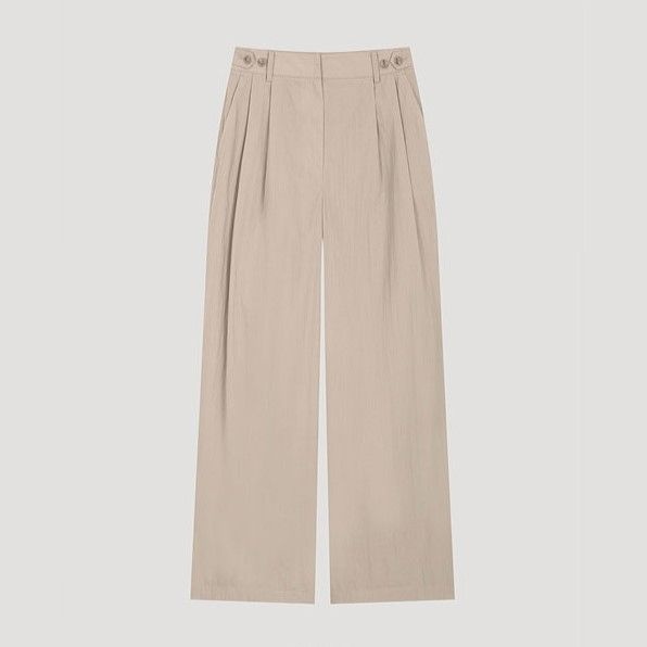 [롯데백화점] 시스티나 사이드 버튼 스트레이트 팬츠 AWWSLO21160 LE1217279737