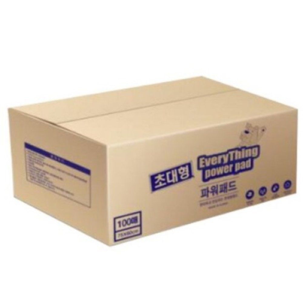 푸르미 검증된인기 파워 특대형 배변패드 에브리띵 강아지 애견 1개 100매