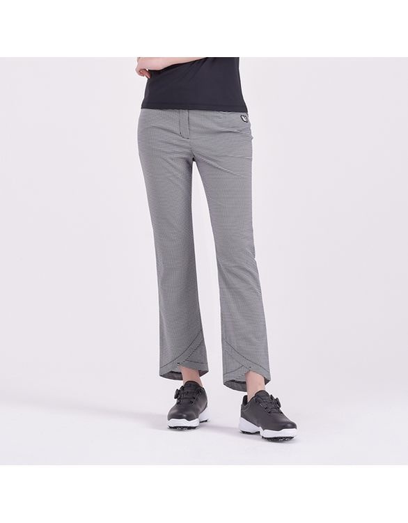 [백화점 정품] 엘르골프 여성바지 여성 잔패턴 밑단 포인트 팬츠_6H41609