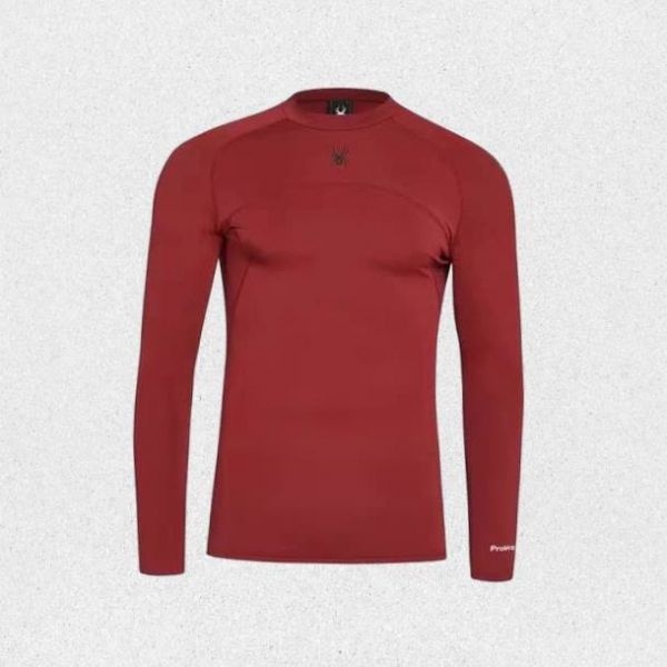 스파이더 <매장정품> 스파이더 SPYDER 남성 사이클 프로웹 하이넥 롱 슬리브 티셔츠 SPHFCNRL501MDRD V1SPFE 1433041