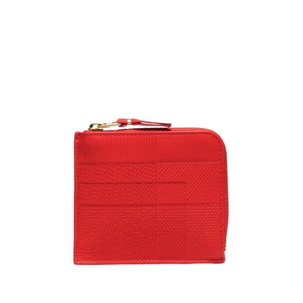 꼼데가르송 꼼데가르송 인터섹션 하프 집업 가죽 지갑 SA3100LS0 TP452715235