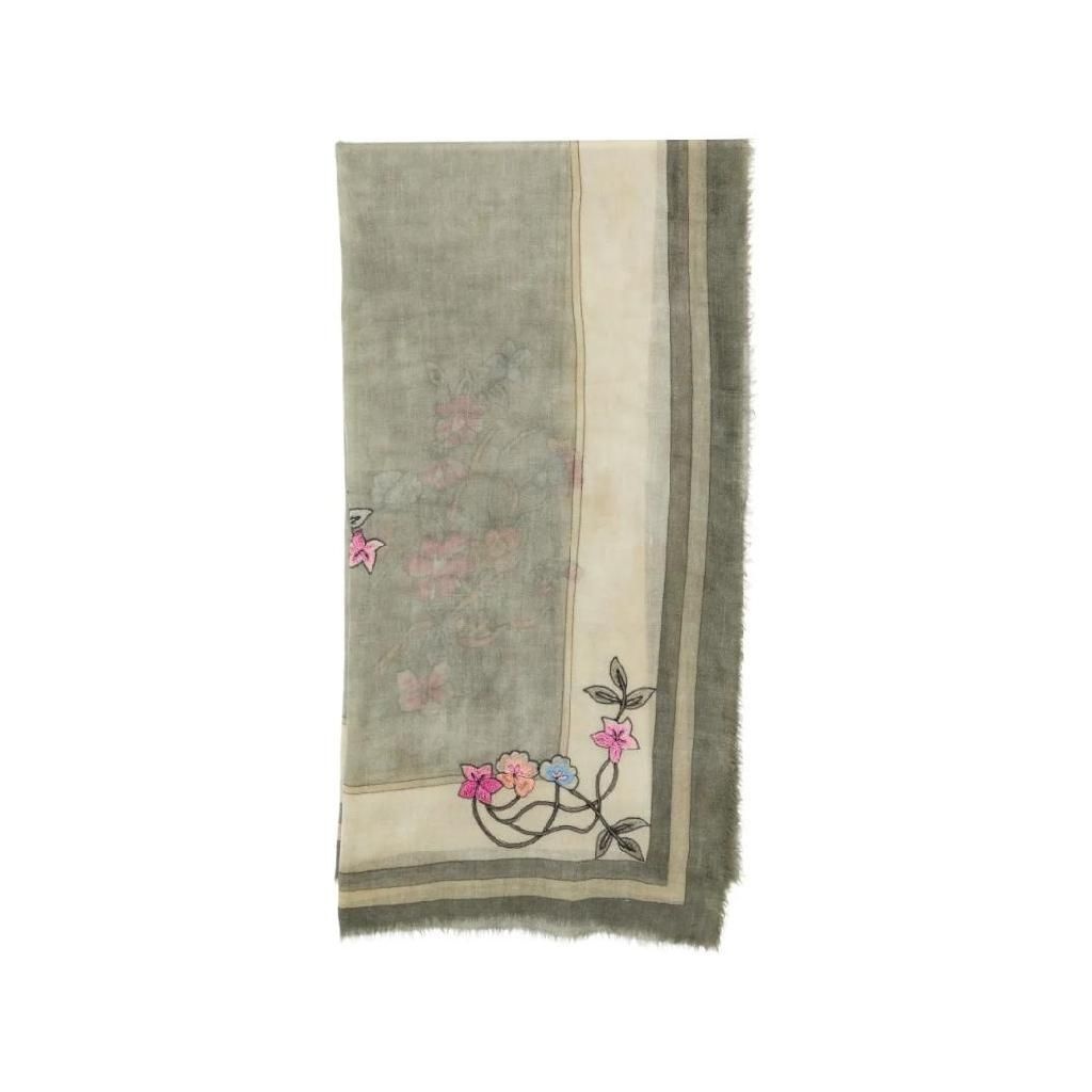 팔리에로 사르티 팔리에로 사르티 플로럴 자수 스카프 E261015CHANTAL TP452708299