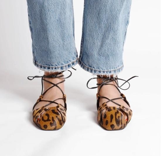 Either OR 플랫 슈즈