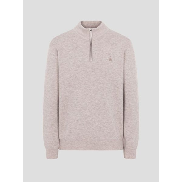 빈폴 빈폴 25FW 베럴비 반집업 니트 - 베이지BC5X51C62A NYZ481