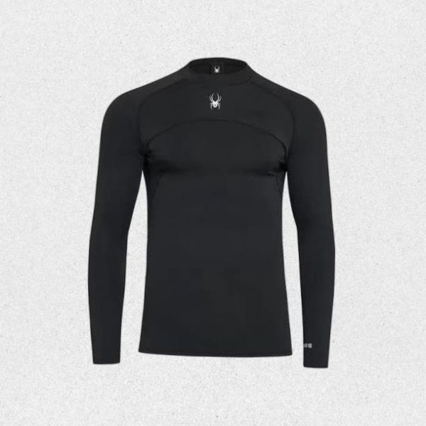 스파이더 <매장정품> 스파이더 SPYDER 남성 사이클 프로웹 하이넥 롱 슬리브 티셔츠 SPHFCNRL501MBLK V1SPFE 1432895