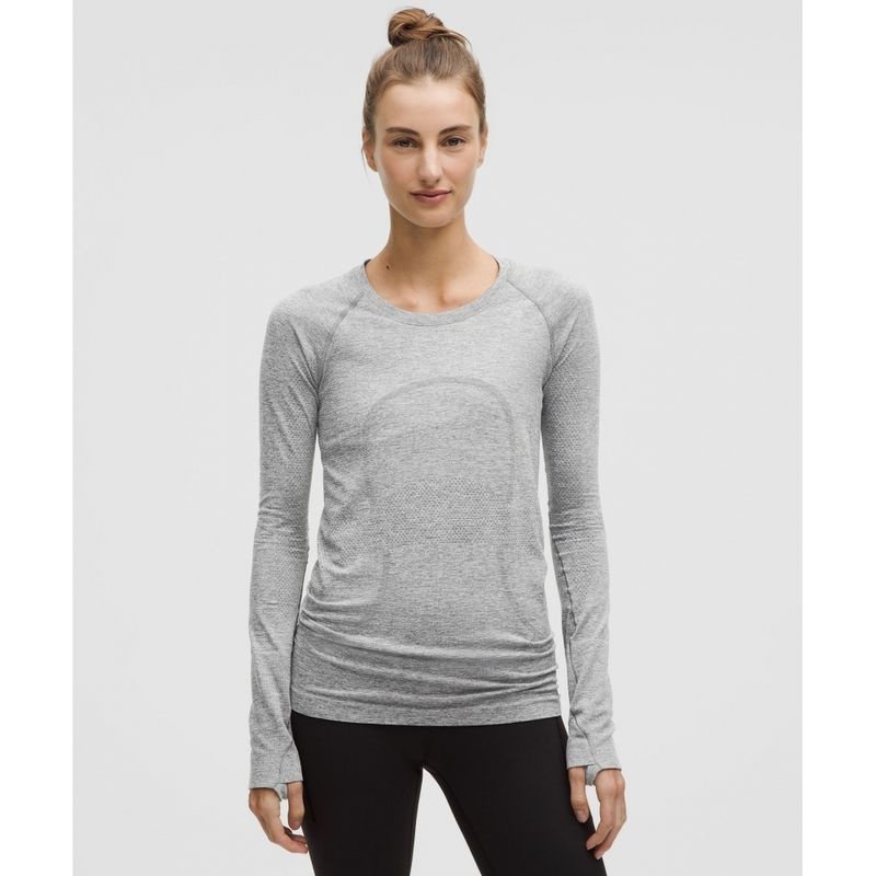 LULULEMON 룰루레몬 스위프틀리 테크 롱슬리브 셔츠 2.0 *힙 렝스 SLTE WHT VBZ211