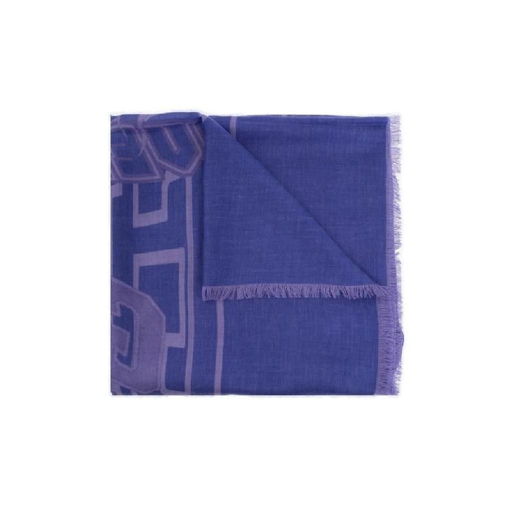 지방시 지방시 로고 패턴 로우 컷 엣지 디테일 스카프 BP007FP0K7 500 TP934515335