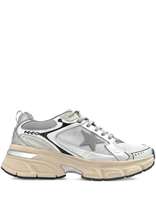 골든구스 26FW 골든구스 라이트스타 스니커즈 GWF00724 F007843 60320 GRAY SILVER DOM