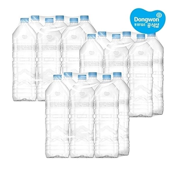 [동원에프앤비]동원샘물 무라벨 생수 2L x 18개