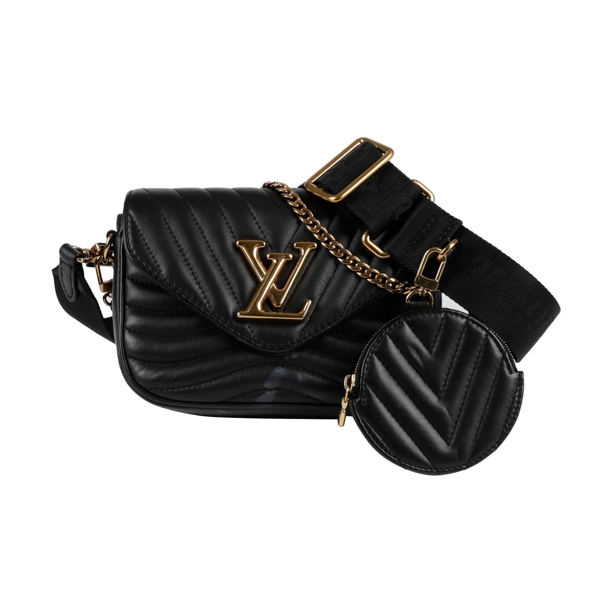 상품상세참조 루이비통 중고 루이비통 뉴 웨이브 멀티 포쉐트 크로스백 블랙 M56461 121331949