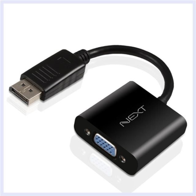 nextlink-dpv01 displayport to vga rgb 컨버터 변환케이블