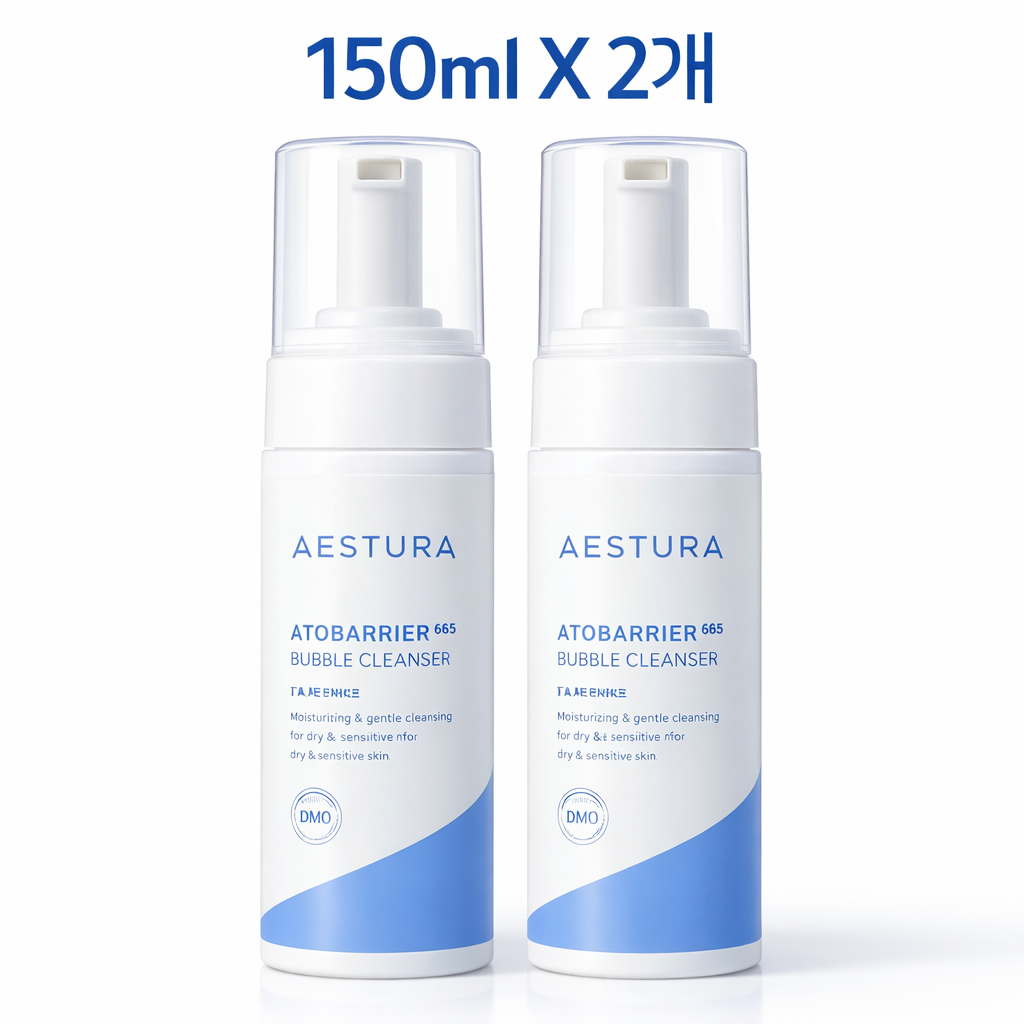 노브랜드 에스트라 아토베리어 365 젠틀 포밍 클렌저 150ML X 2개