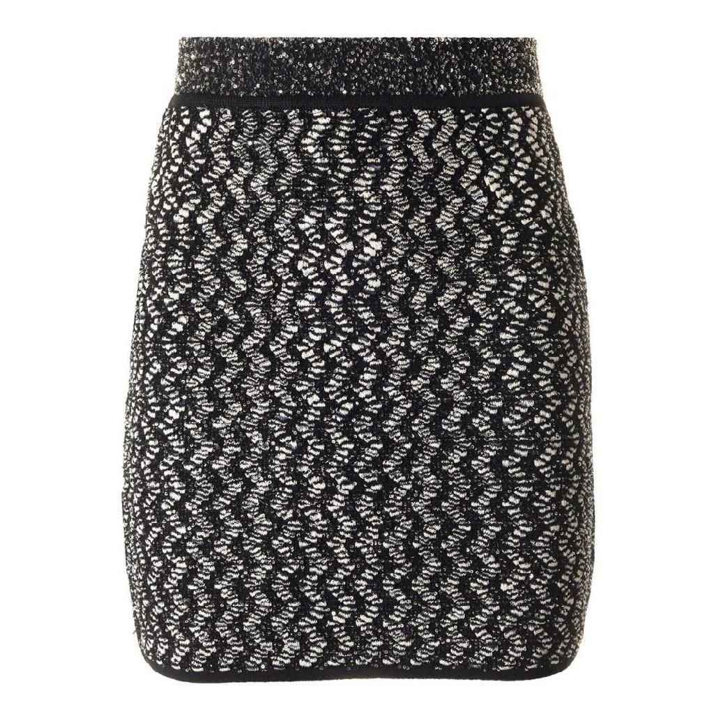 미쏘니 [해외] 미쏘니 24FW MISSONI flamed lame 미니 스커트 DS24WH0UBK040HS91KG TP565614387