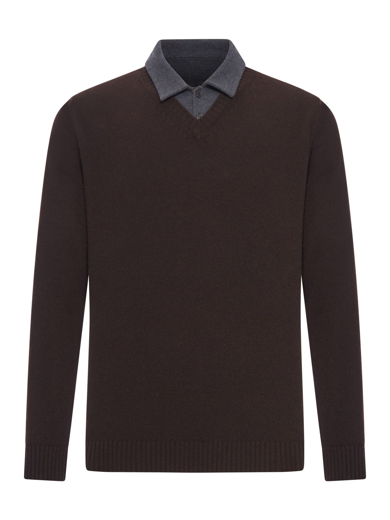 [해외] 로베르토 콜리나 [로베르토콜리나]  니트 253M37002SUM37SU07 MORO ANTRA FW26 7266095 [관부가세포함]