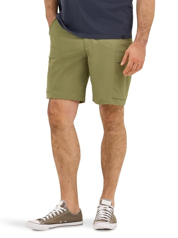 [해외] Lee 남성용 익스트림 모션 합성 립스톱 카고 반바지, Mercantile GREEN 그린 322450