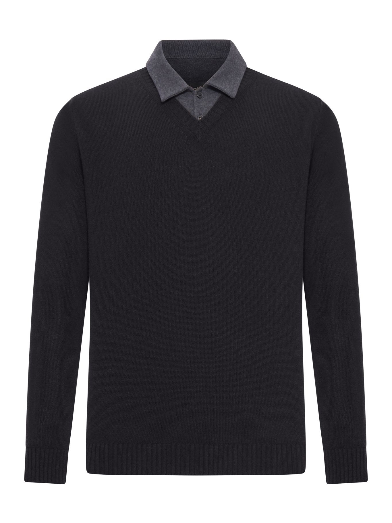 [해외] 로베르토 콜리나 [로베르토콜리나]  니트 253M37002SUM37SU18 BLACK ANTRA FW26 7266213 [관부가세포함]