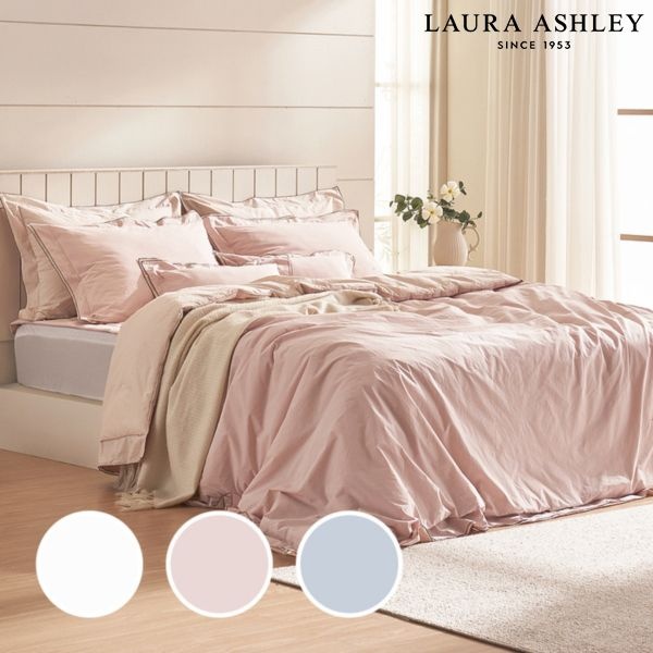 [롯데백화점] 로라애슐리 빈센트 바이오워싱 60수 고밀도 면 차렵이불(Q)200x230(R11E3VIA24)GN LE1220690489