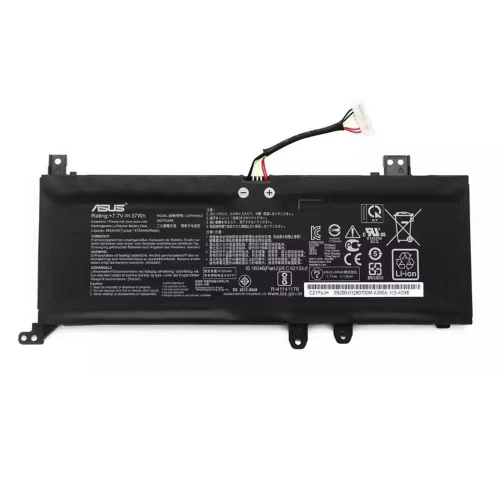 [해외] ASUS X412FAFJ V4000FD V4200J 배터리에 호환 노트북 4730mAh 적합 B21