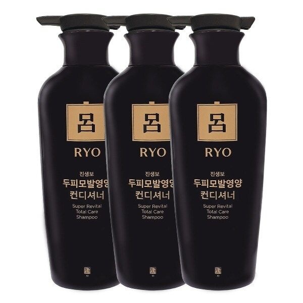 려 진생보 두피모발영양 컨디셔너 400ml x3