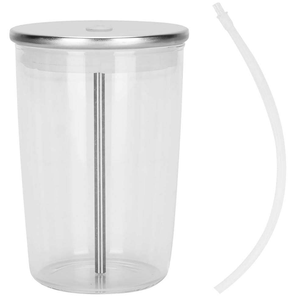 [해외] Jura용 투명 유리 우유 용기 Jura 커피 머신 모델과 호환 가능: Z8Z6J6S8 S80 E8GIGA X8cG2/X8G2/X3cG2/X3G2/5X8X10WE8W3X7ENA 8Micro 90E6