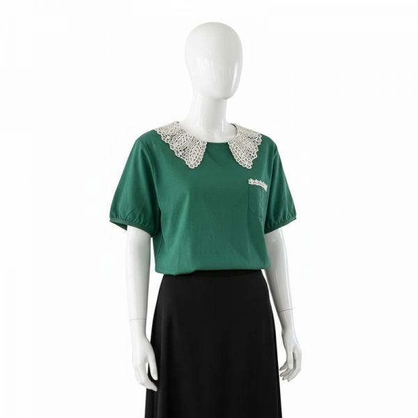 브이와이 여성 여름 청순 아방 루즈핏 반팔 티셔츠 WT31102