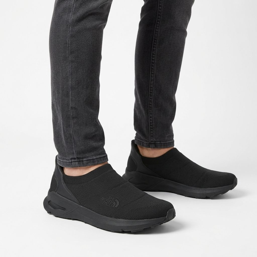 노스페이스 24FW NS93Q55 남여공용 페디드 니트 슬립 온 L7K3