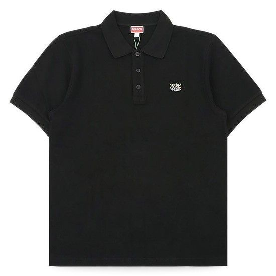 상품상세참조 MUST IT_ 남성 타이거 패치 PK반팔(블랙) FG5 5PO101 4PU 99J